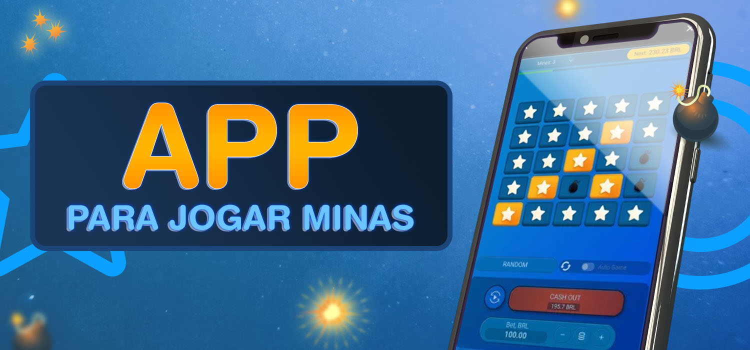 Faça o download do app para jogar Minas no Android ou iOS.