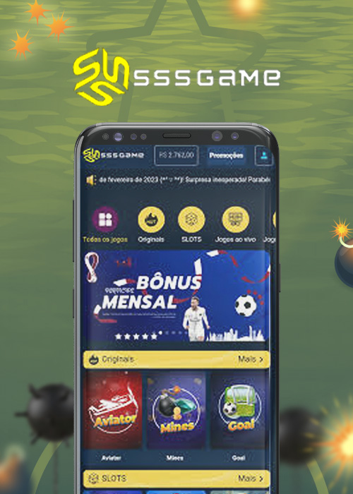 Aplicativo Sssgame disponível para dispositivos Android e iOS